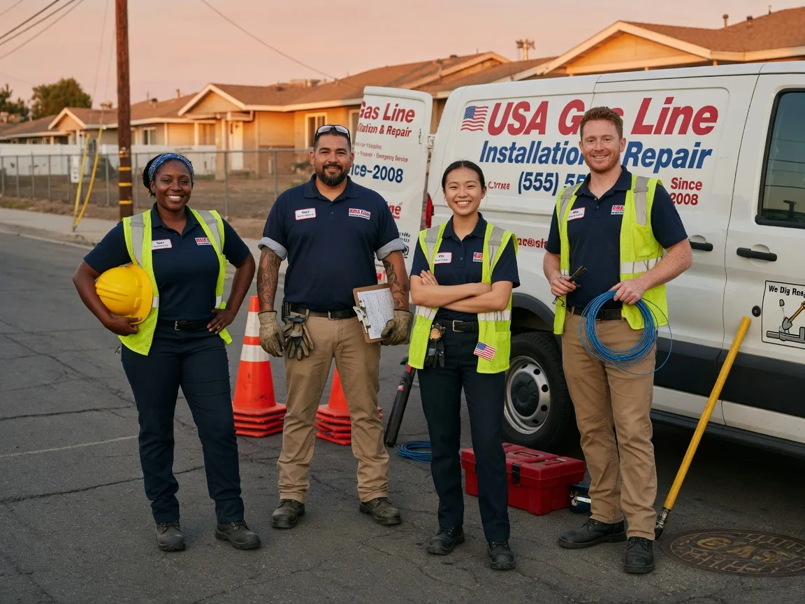 Gas Line Installation company in Sunman, IN